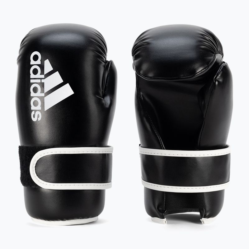 Adidas Point Fight bokszkesztyűk Adikbpf100 fekete-fehér ADIKBPF100