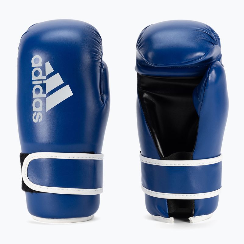 adidas Point Fight bokszkesztyűk Adikbpf100 kék-fehér ADIKBPF100