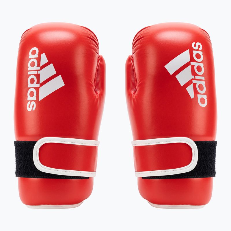 adidas Point Fight bokszkesztyűk Adikbpf100 piros-fehér ADIKBPF100