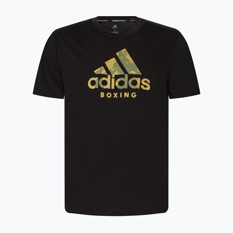 adidas Boxing póló logó fekete ADICLTS20B