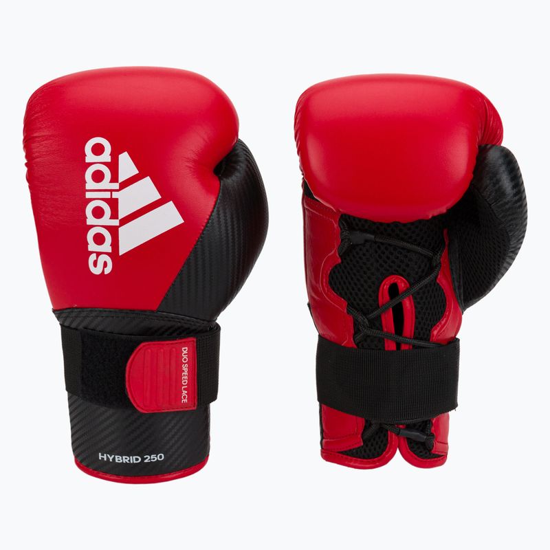 adidas bokszkesztyűk Hybrid 250 Duo Lace piros ADIH250TG