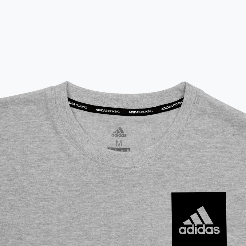 Férfi póló adidas Boxing grey/black 3