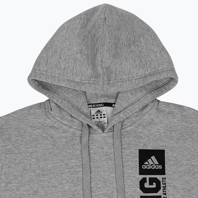 Férfi pulóver adidas Boxing Hoodie grey 3