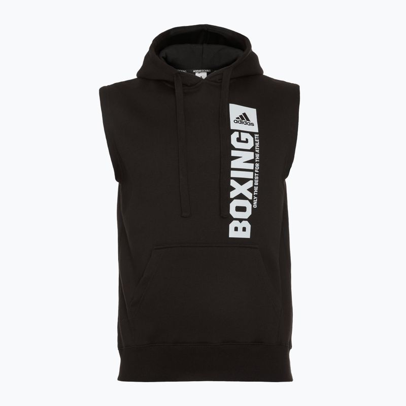 Férfi adidas Community Boxing kapucnis pulóver fekete