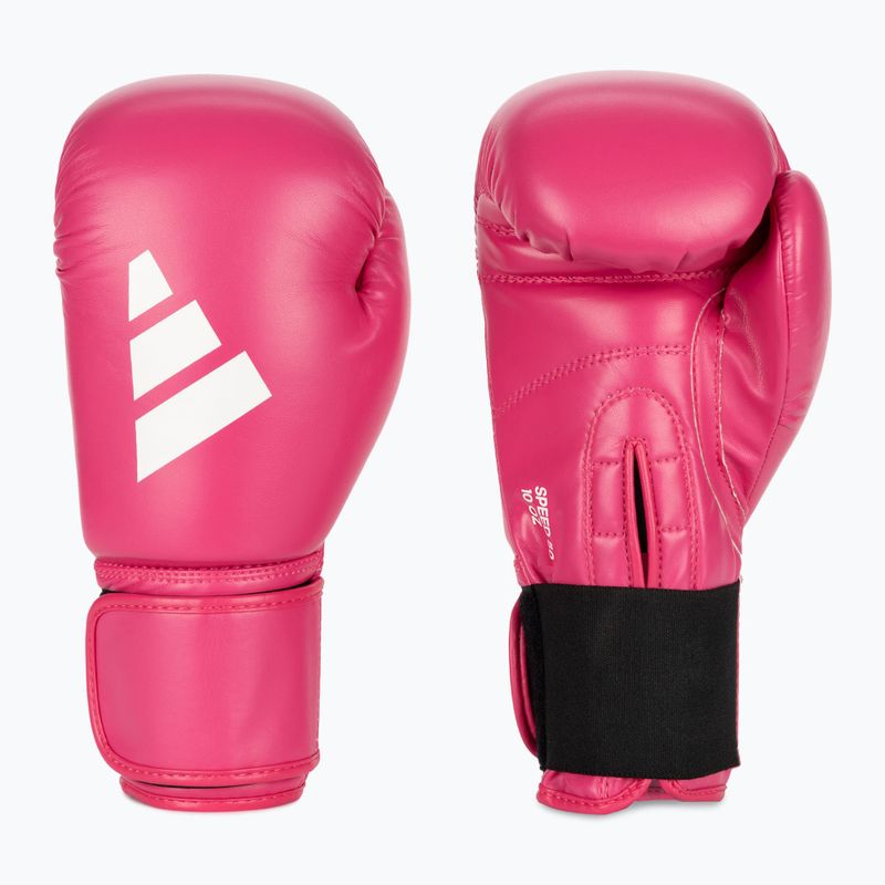 adidas Speed 50 rózsaszín/fehér bokszkesztyűk