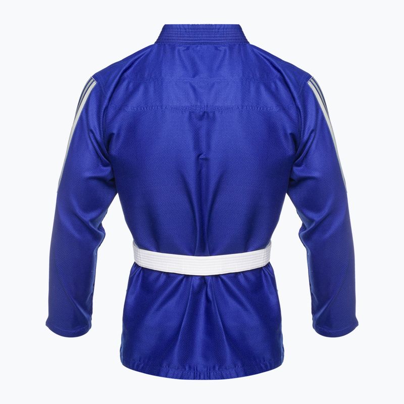 GI brazil jiu-jitsu adidas Rookie kék/szürke 3