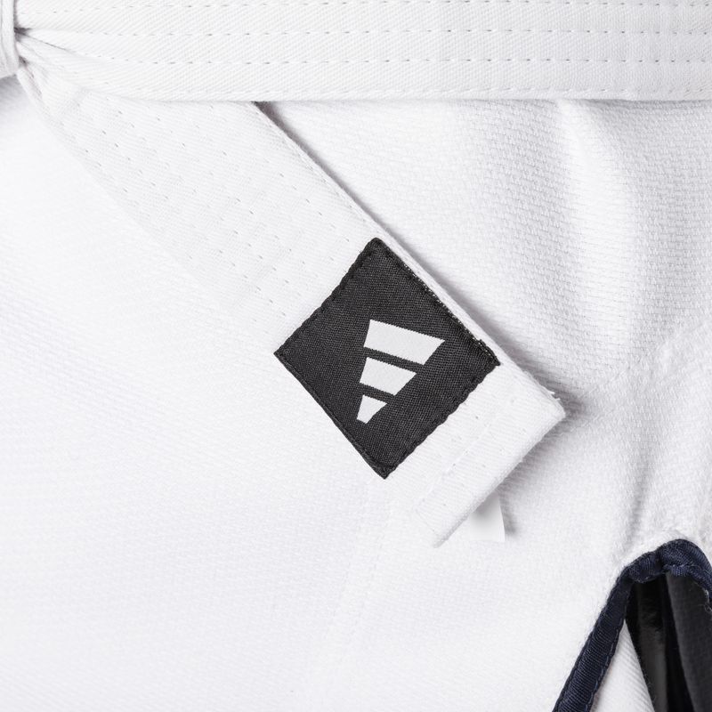 GI brazil jiu-jitsu adidas Range fehér/gradiens kék 7