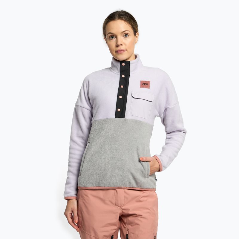 Női Picture Arcca 1/4 Zip szürke SWT117-F sífelső szürke SWT117-F