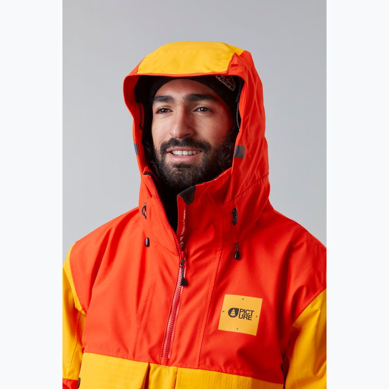 Picture Anton férfi sí dzseki 20/20 sárga MVT394-C 9