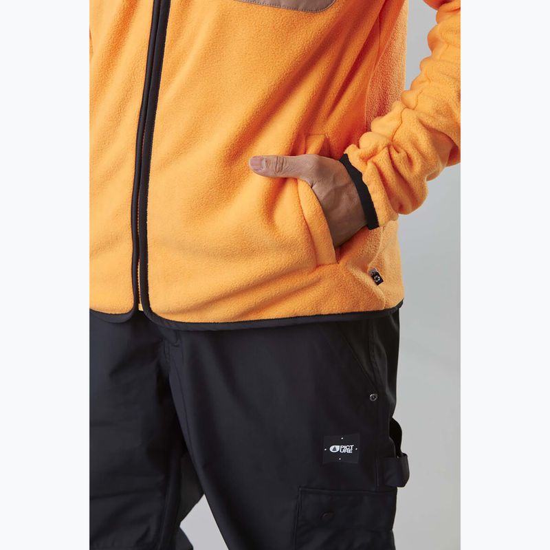 Kép Artim férfi sí pulóver sárga SMT099-C 5