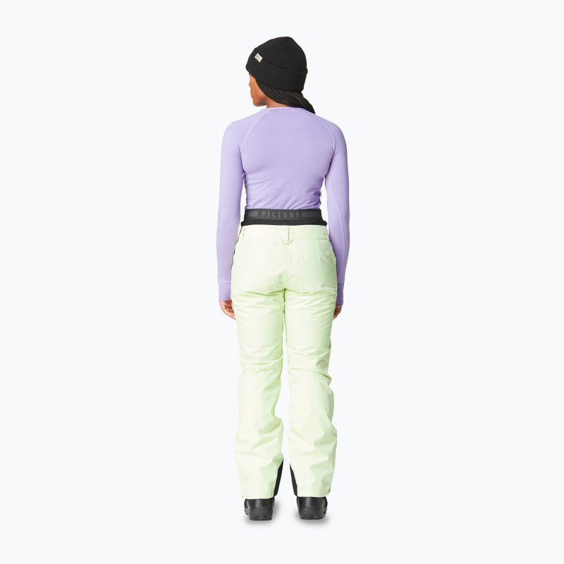 Női sínadrág Picture Exa lime cream 3