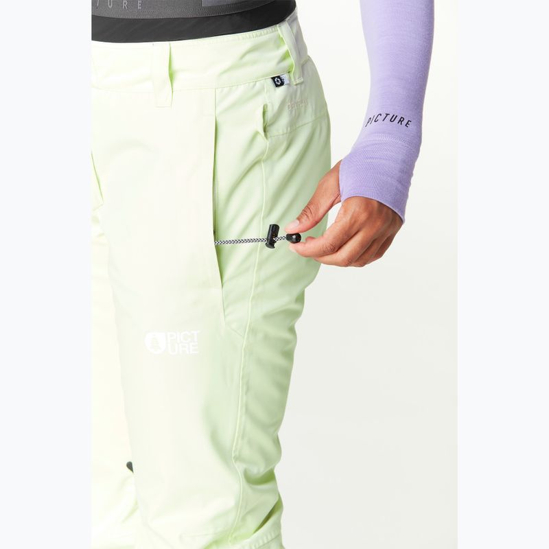 Női sínadrág Picture Exa lime cream 5