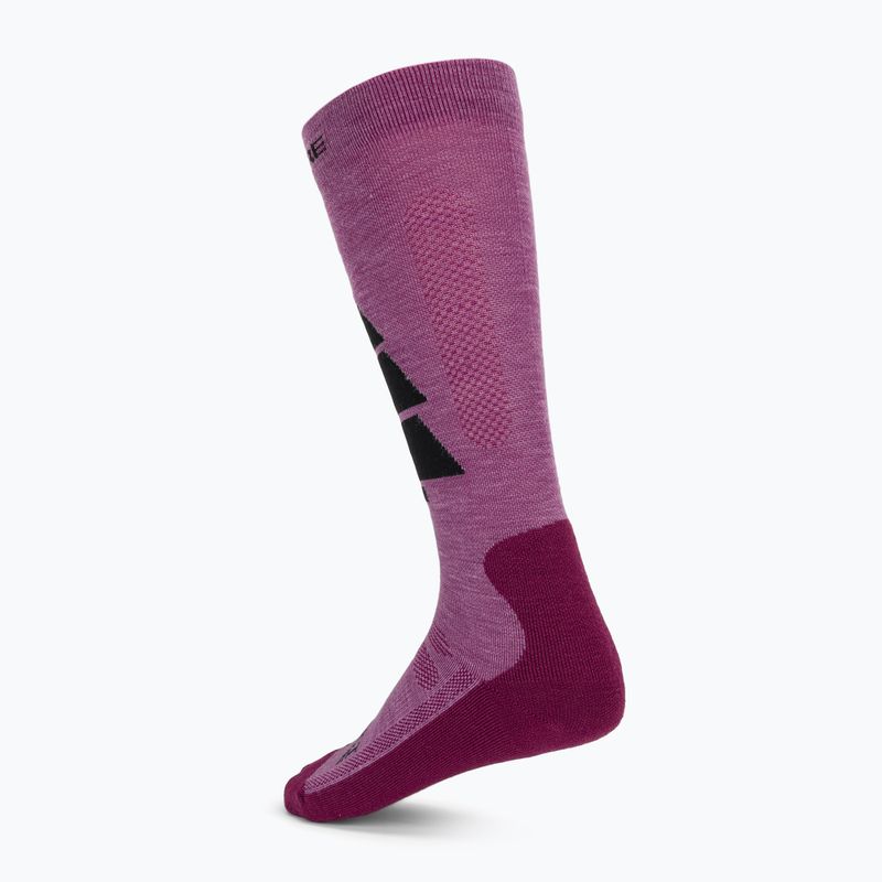 Sí zokni Picture Wooling bright magenta 2