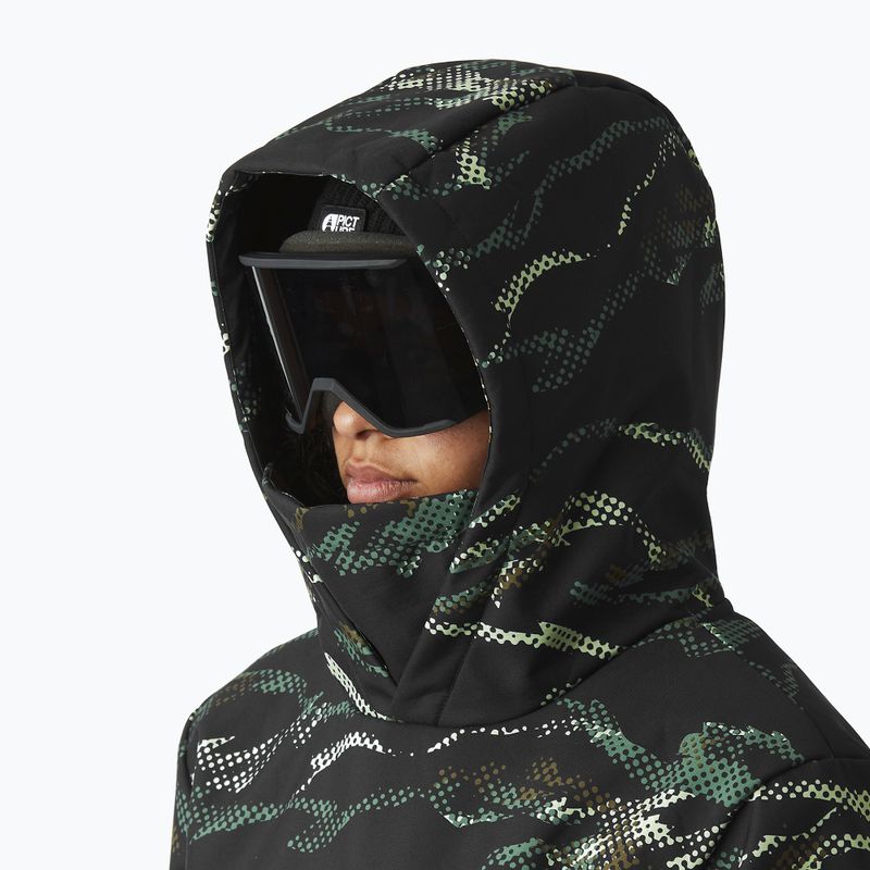 Sídzseki Picture Parker Printed forest shadow print 12