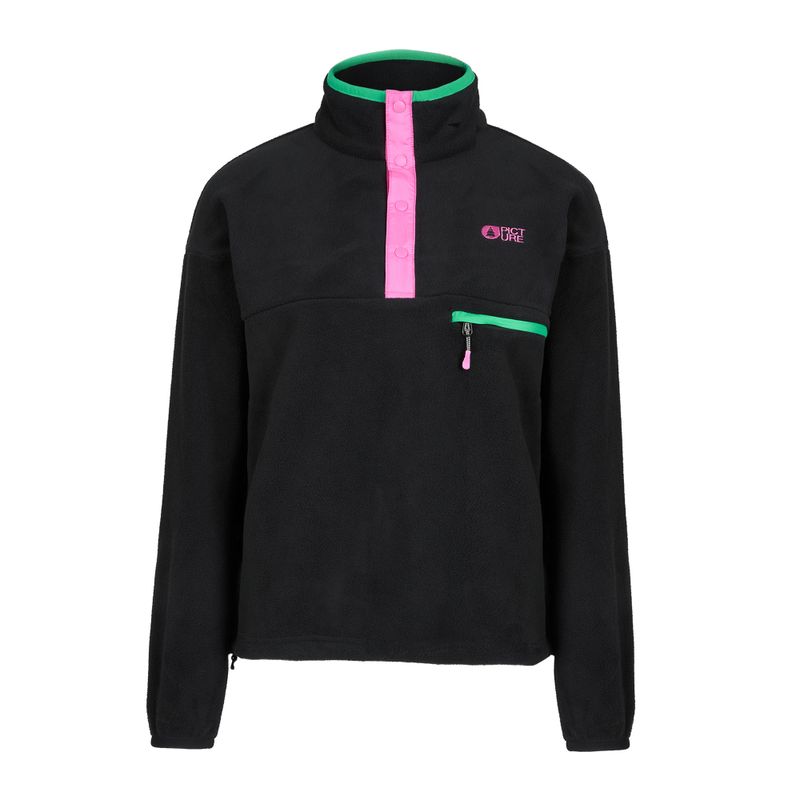 Női sí polár pulóver Picture Arcca 1/4 Zip black 7
