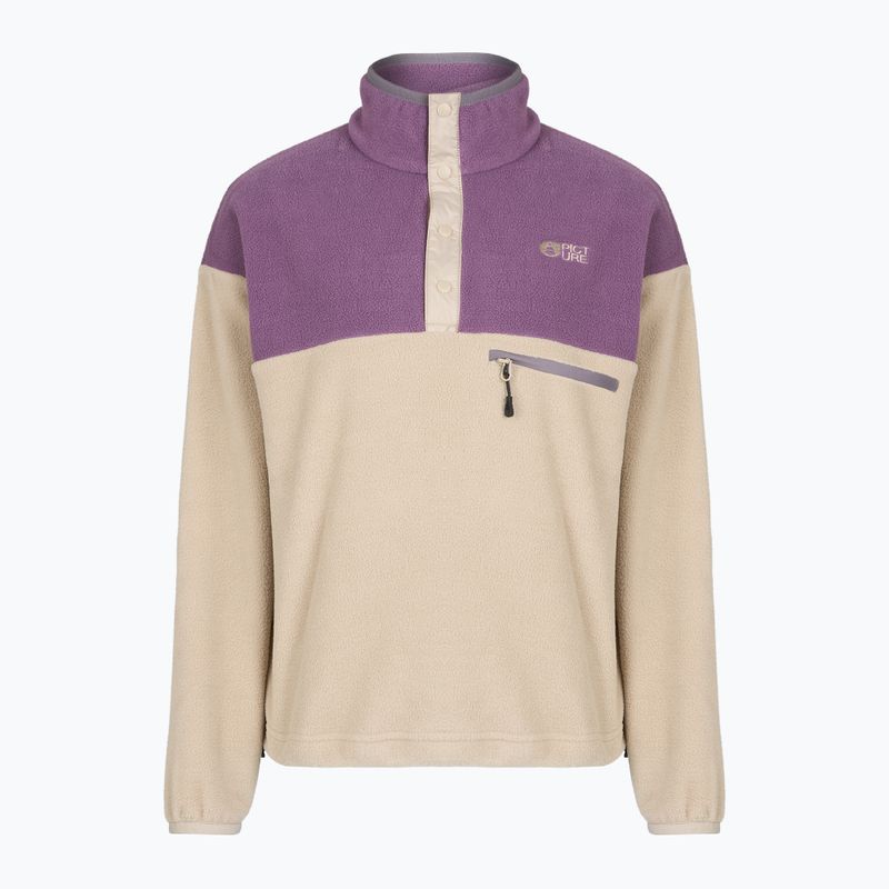 Női sípolár pulóver Picture Arcca 1/4 Zip pure cashmere 7