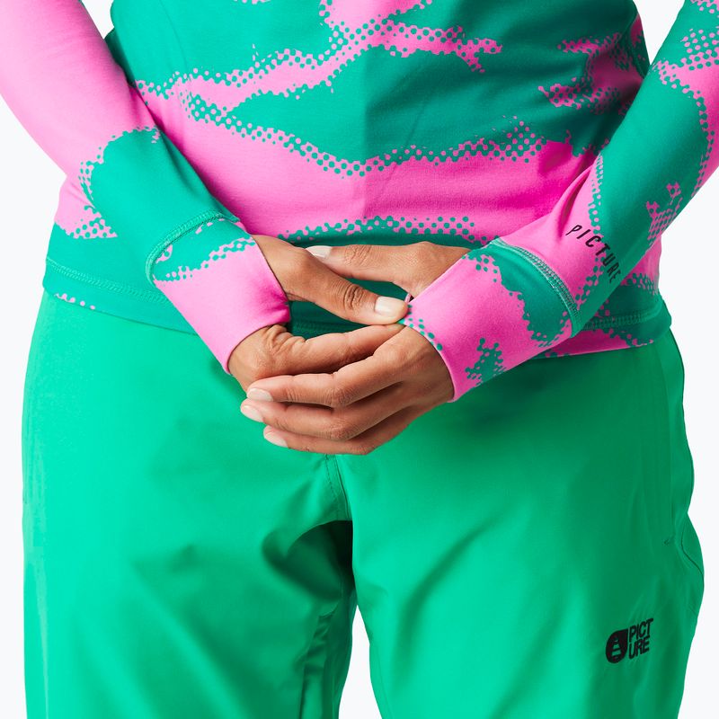 Női thermo hosszú ujjú felső Picture Milita Printed retro bliss print 4