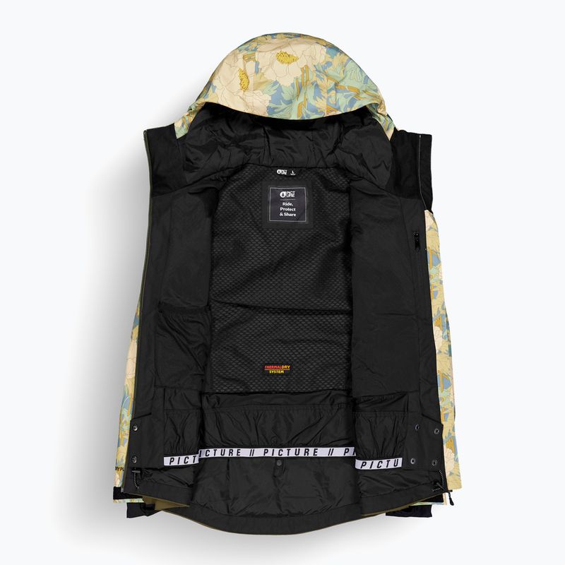 Női sídzseki Picture Exa timeless flower print 3