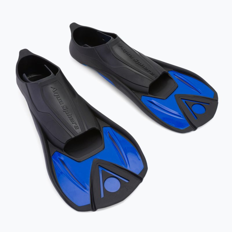 Aqua Sphere Microfin úszó uszonyok fekete/kék FA3254001 3