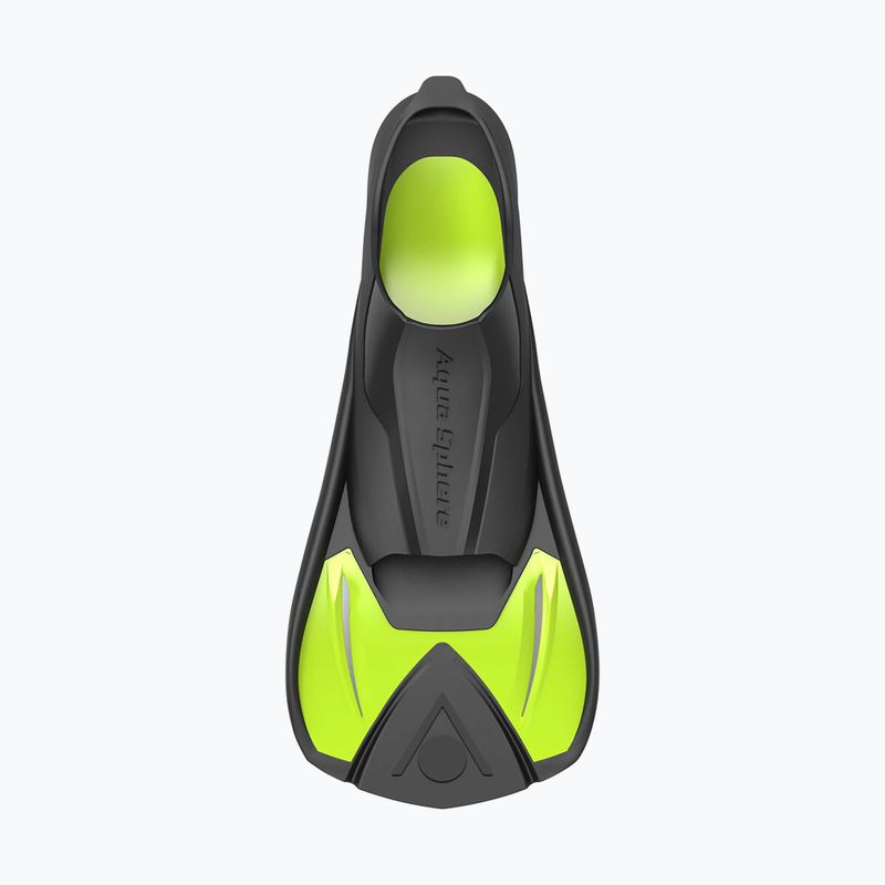 Aqua Sphere Microfin gyermek úszó uszony fekete és sárga FA3260701S 5
