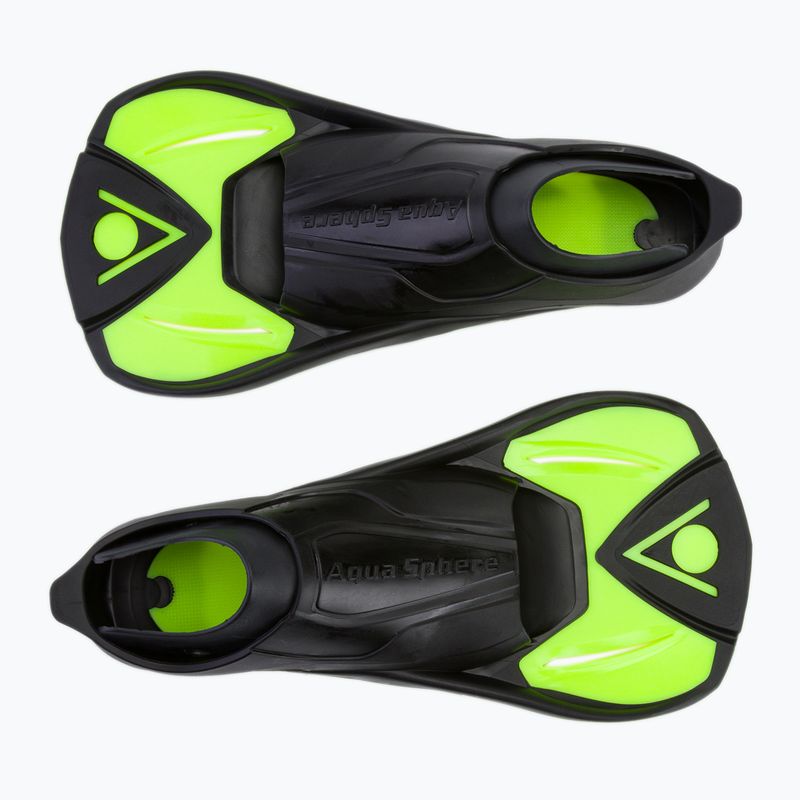 Aqua Sphere Microfin gyermek úszó uszony fekete és sárga FA3260701S 2