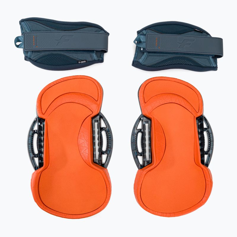 Kiteboard párnák és hevederek F-One Platinum 3 kötés + Slate/ Flame fogantyú 77223-8001-S