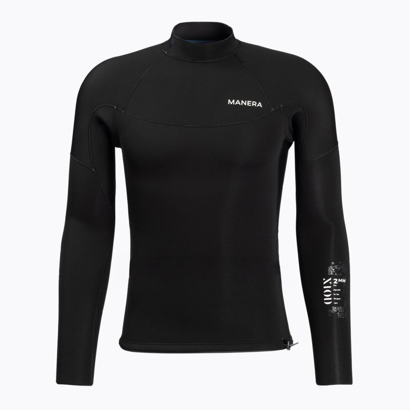 Férfi MANERA X10D Neo Top 2 mm neoprén póló fekete 22221-1107