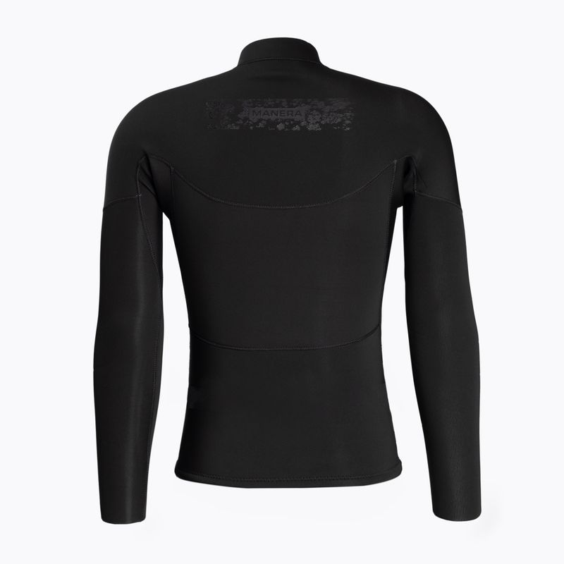 Férfi MANERA X10D Neo Top 2 mm neoprén póló fekete 22221-1107 2