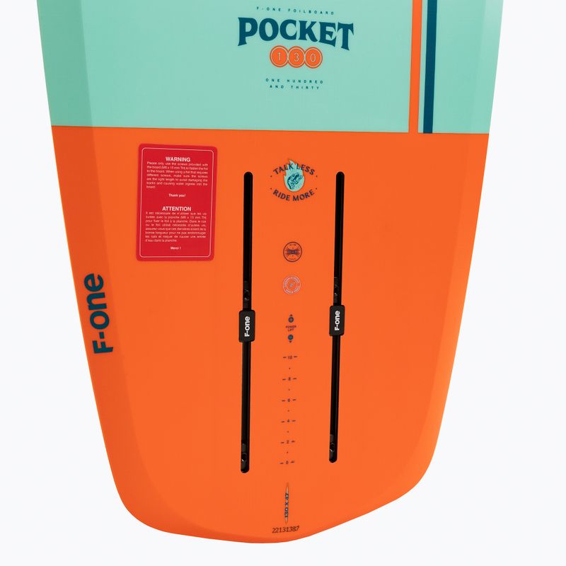 F-ONE Pocket kitesurfing deszka sárga 77208-0101 6