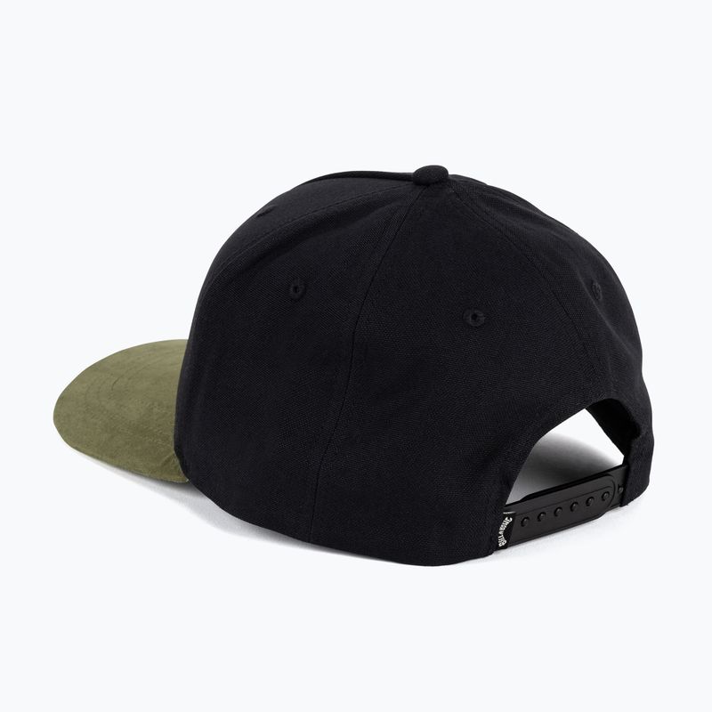 Férfi baseball sapka Billabong Stacked black 3