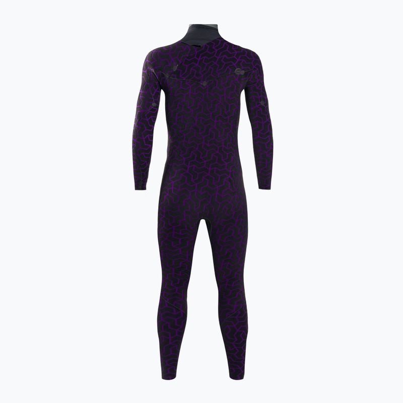 Férfi búvárruha Billabong 5/4 Furnace CZ Full black 5