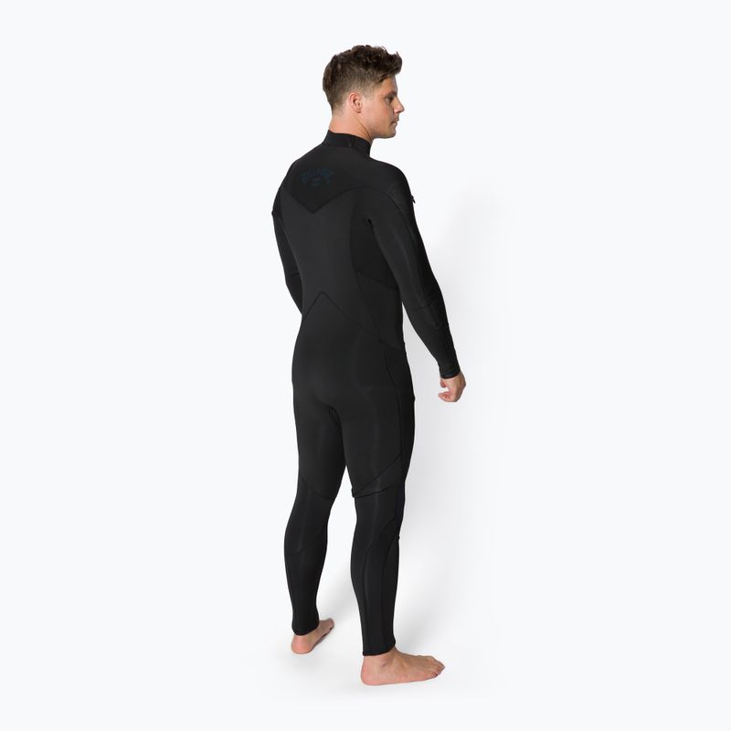 Férfi búvárruha Billabong 5/4 Absolute CZ Full black hash 3