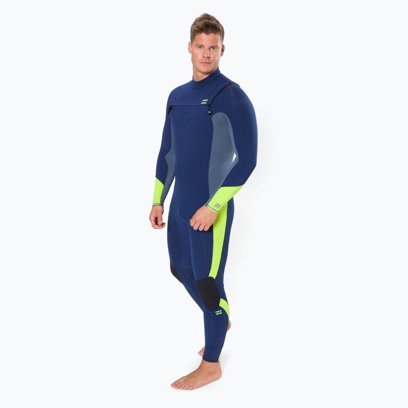 Férfi búvárruha Billabong 5/4 Absolute CZ Full navy