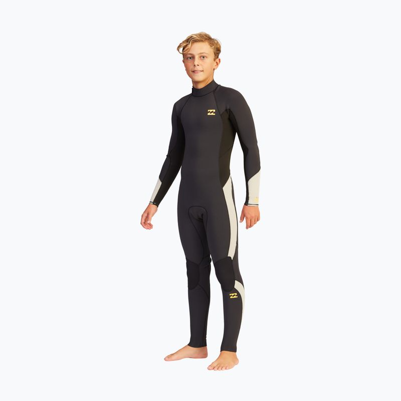 Gyermek úszóhab Billabong 4/3 Boys Absolute BZ Full black rock 2