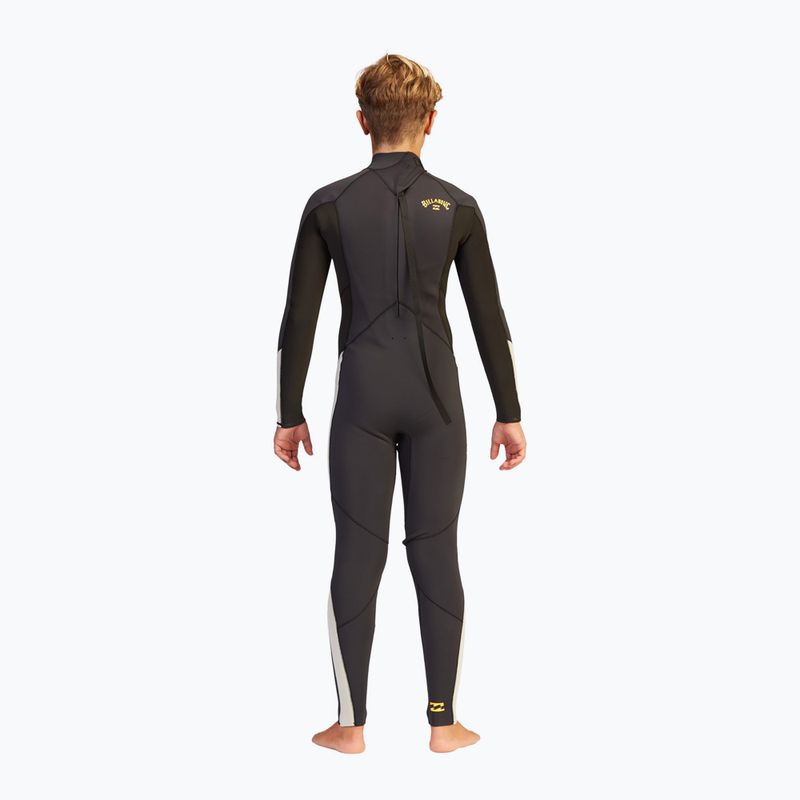Gyermek úszóhab Billabong 4/3 Boys Absolute BZ Full black rock 3
