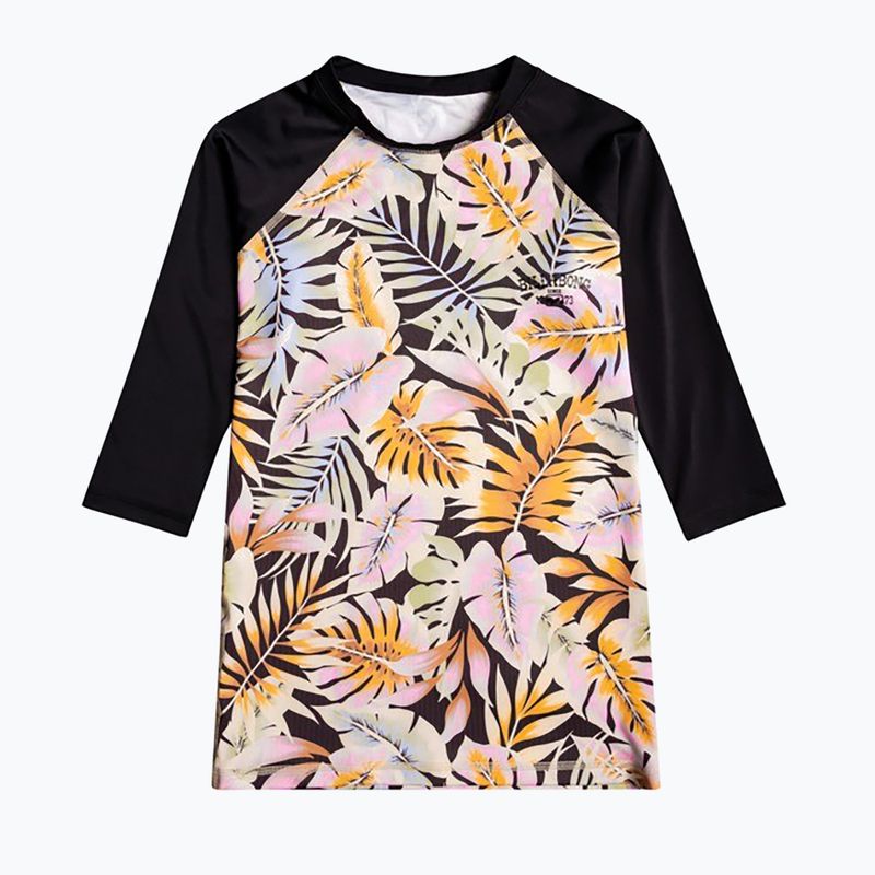 Női úszópóló Billabong Surf Capsule black pebble