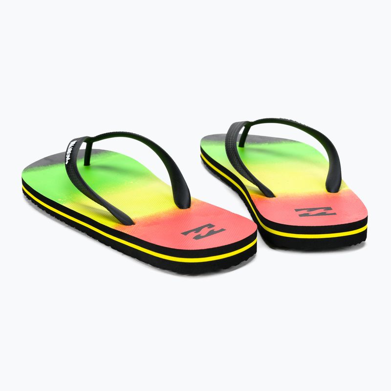 Férfi flip flopok Billabong Tides Fade rasta 3