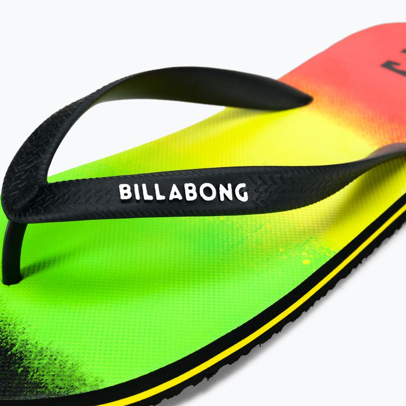 Férfi flip flopok Billabong Tides Fade rasta 7