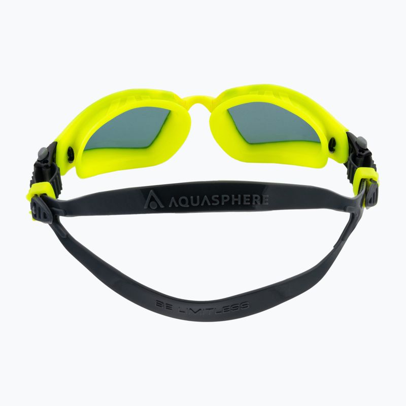 Aqua Sphere Kayenne Pro úszószemüveg fekete/sárga EP3040707LD 5