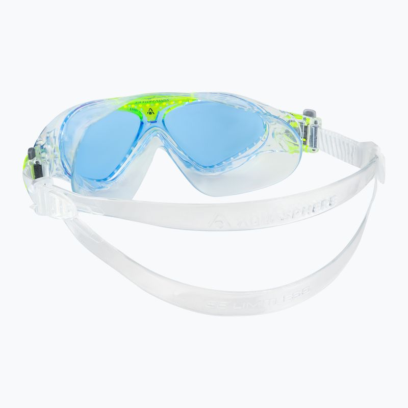 Aqua Sphere Vista gyermek úszó maszk átlátszó MS5080031LB 4