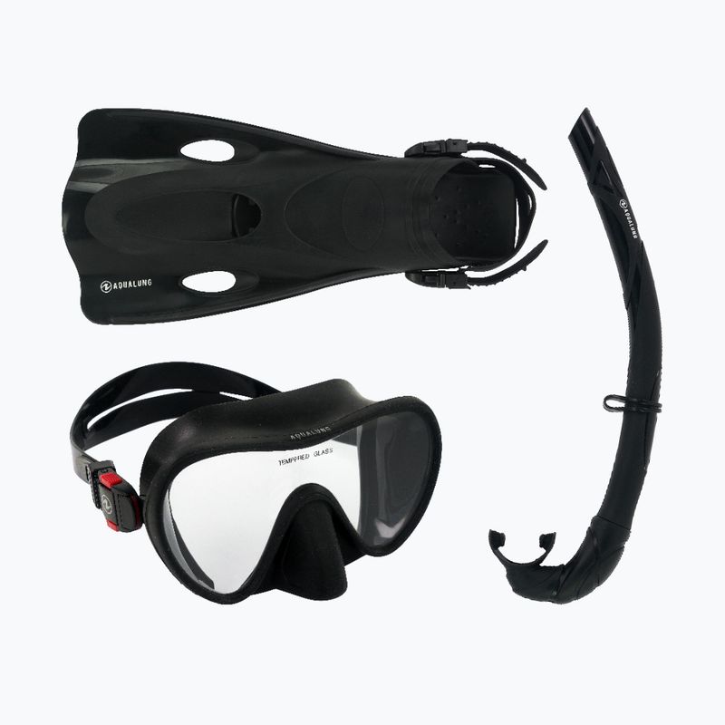 Aqualung Nabul Snorkelling Set fekete SV1140101 14