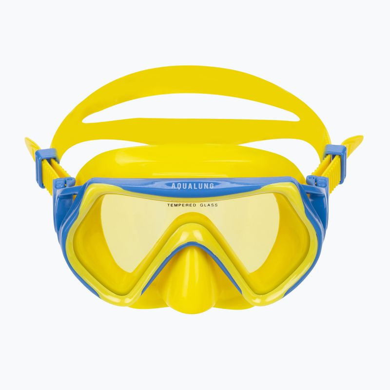 Aqualung Gyermek Snorkelling Hero szett sárga és kék SV1160740SM 3