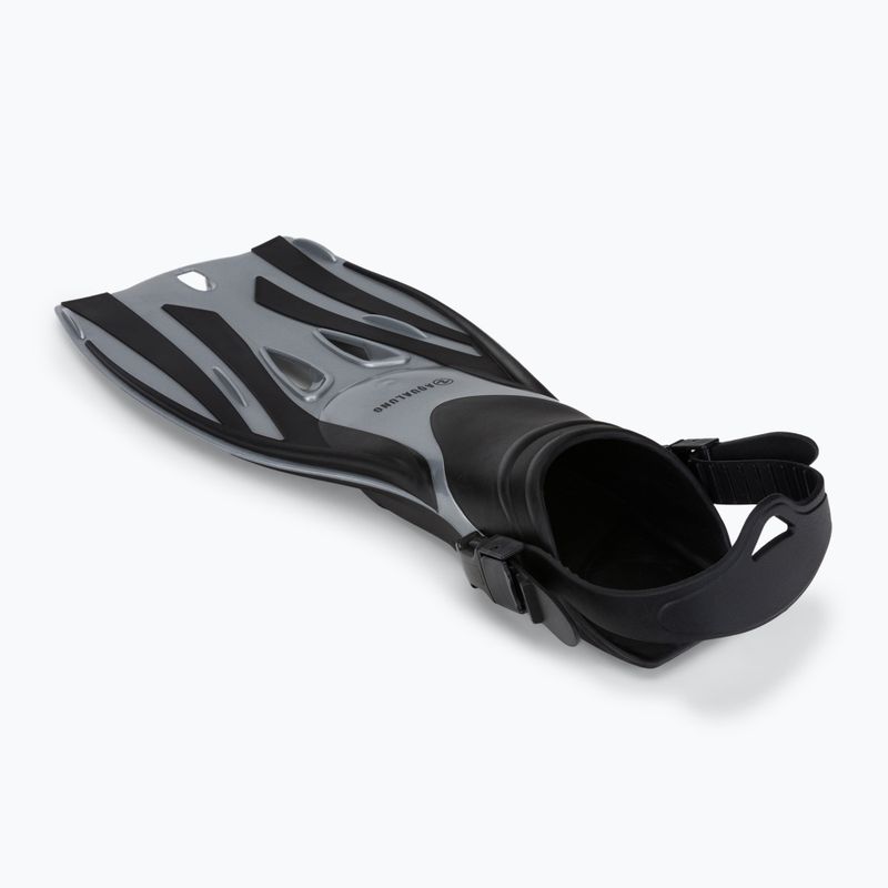 Aqualung Fizz fekete és ezüst búvárúszó uszony FA3610115SM 4