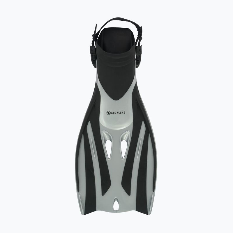 Aqualung Fizz fekete és ezüst búvárúszó uszony FA3610115SM 5