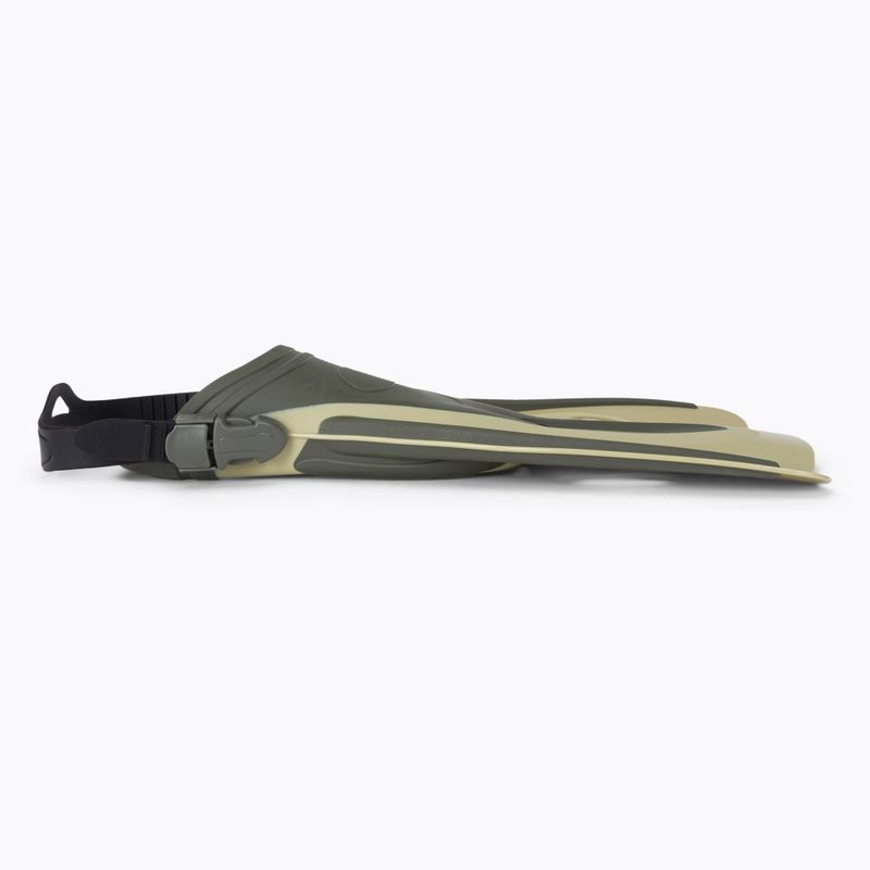 Aqualung Twister barna és zöld búvárúszó uszony FA3649896SM 3