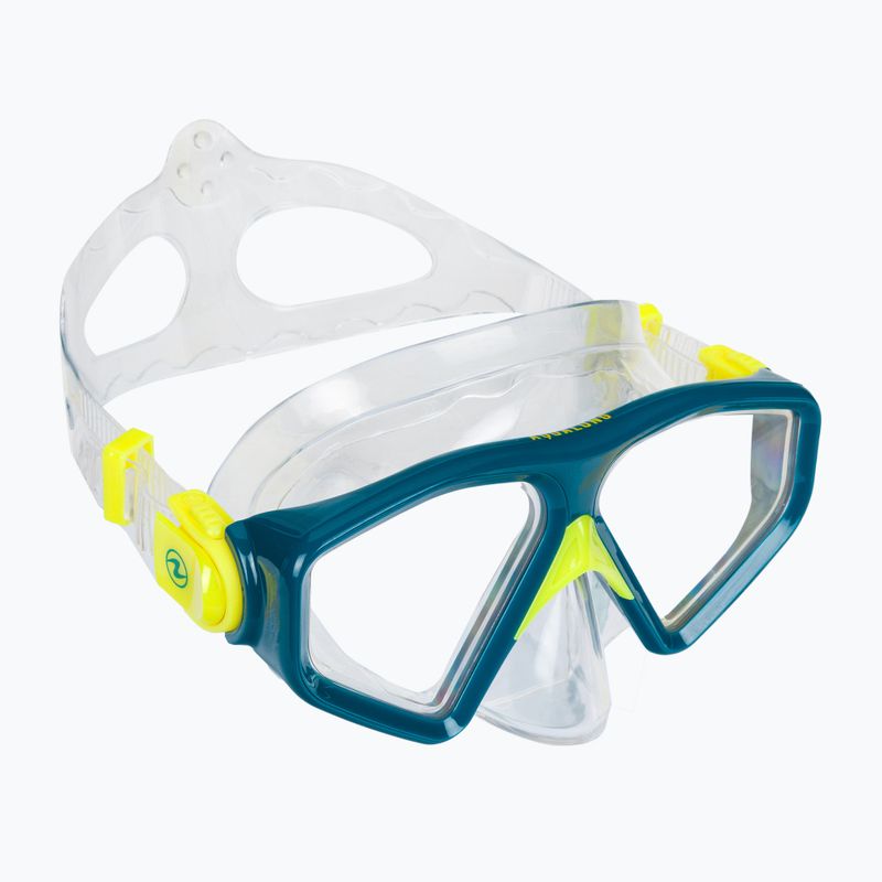 AQUALUNG Saturn búvárszett maszk + snorkel kék SC3980040 2