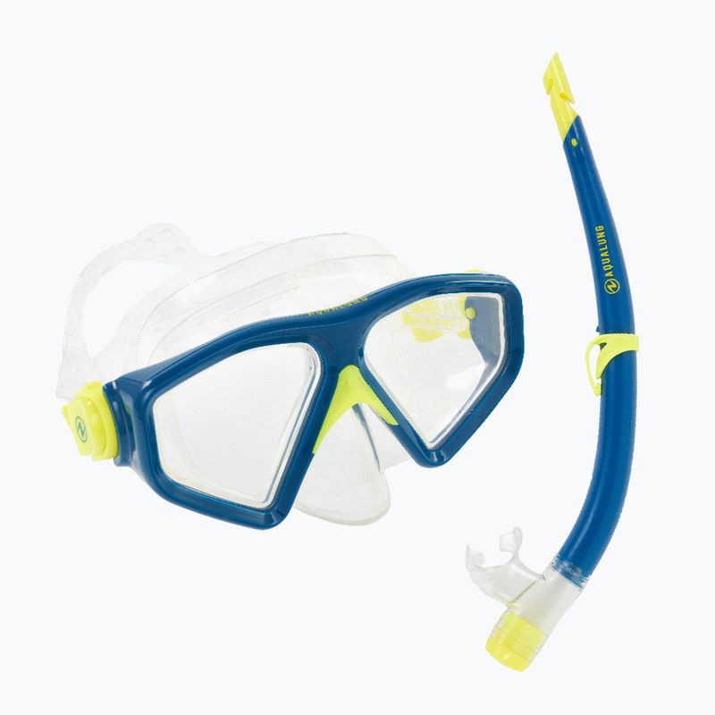 AQUALUNG Saturn búvárszett maszk + snorkel kék SC3980040 10