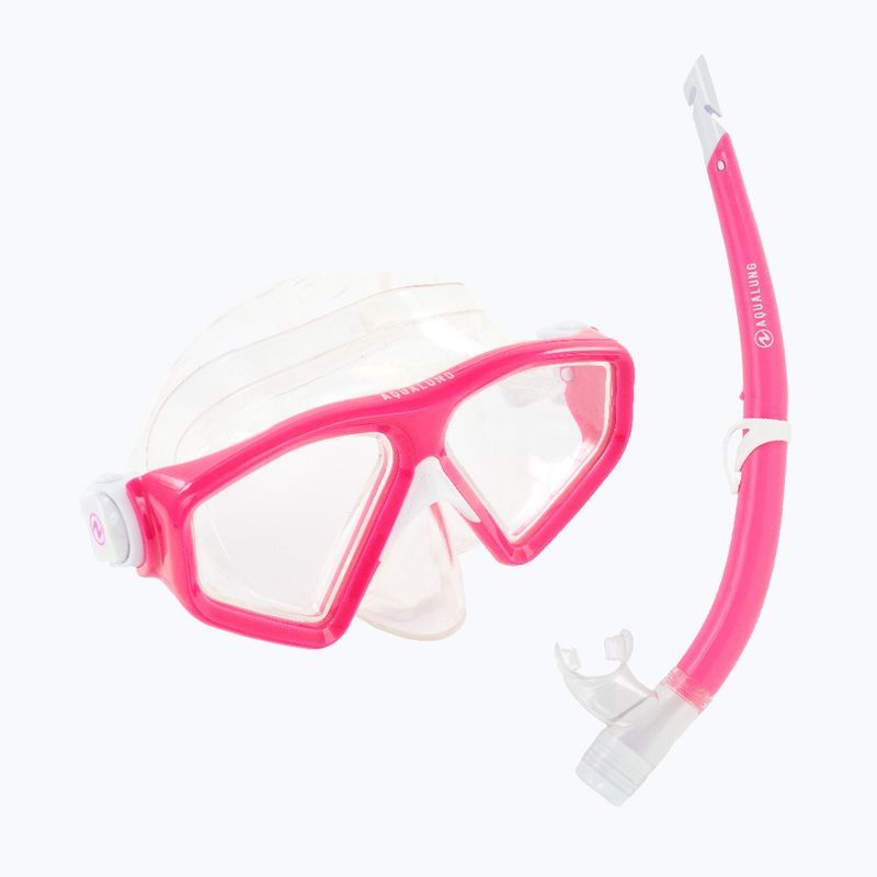 Aqualung Saturn Combo snorkel maszk + snorkel rózsaszín SC3980002 9