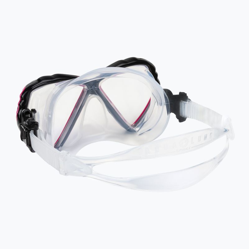 Aqualung Cub Combo gyermek snorkel készlet maszk + snorkel fekete/rózsaszín SC3990002 5