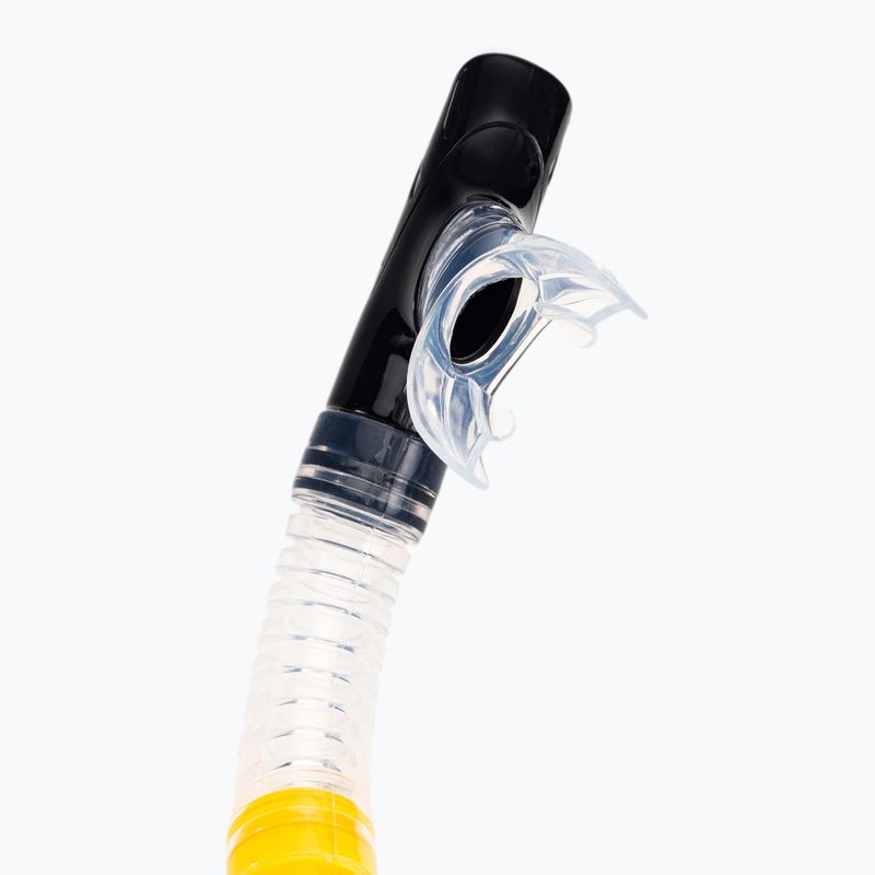 AQUALUNG Gobi sárga és fekete snorkel SN3040701 4